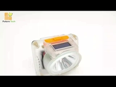 Lampade per minatori ricaricabili professionali 15000 LUX IP67 Lampade a LED a cappello rigido di lunga durata