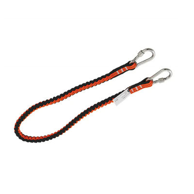 comprare Lanyard di sicurezza regolabile in poliestere con ganci in acciaio inossidabile fabbricazione online