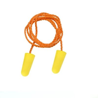 Un buon prezzo. L'orecchio rimbalzato lento non tossico della schiuma tappa le spine legate con corde dell'orecchio del silicone dell'unità di elaborazione 85db in linea