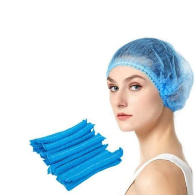 comprare Cappuccio Bouffant eliminabile S-2XL elastico non tessuto della clip della chirurgia per medico fabbricazione online