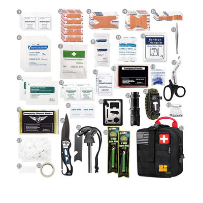 comprare Attrezzatura per la sopravvivenza all'aperto di Kit Pouch Gear Outdoor Emergency del pronto soccorso di sicurezza ISO13485 fabbricazione online