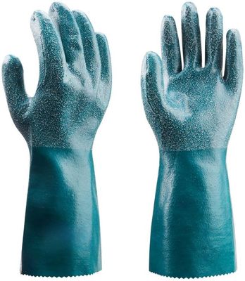 comprare 10 guanti resistenti chimici del nitrile di XL per olio di trattamento chimico che elabora la logistica fabbricazione online