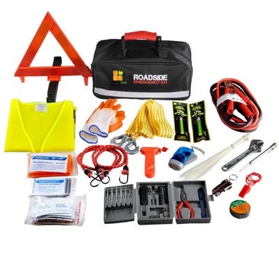 comprare Pronto soccorso automobilistico adulto Kit Safety Car Roadside Assistance Kit With Jumper Cable fabbricazione online
