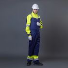 Fire Retardant Safety Coverall Suit Safety Protective Clothing 65% Cotton 35% Polyester