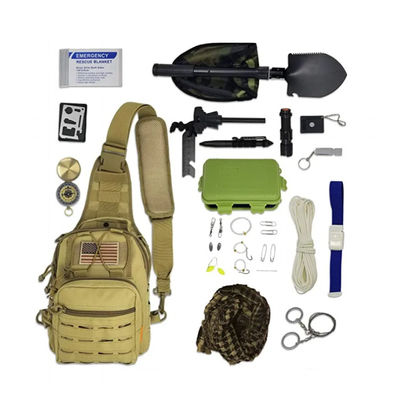 comprare Campeggio di sopravvivenza di Kit Tactical Kit For Outdoor del pronto soccorso dello zaino di emergenza 600D fabbricazione online