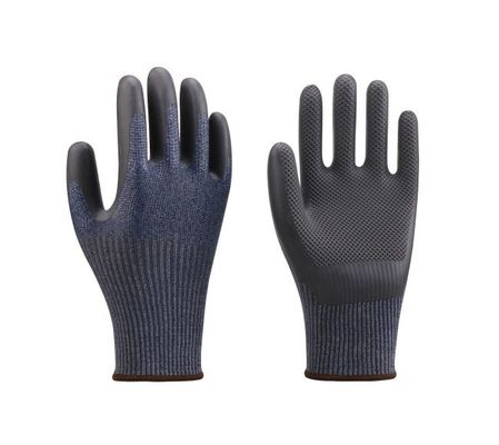 comprare Guanti di sicurezza antiscivolo in lattice ecologico con fodera HPPE calibro 13 per resistenza al taglio fabbricazione online