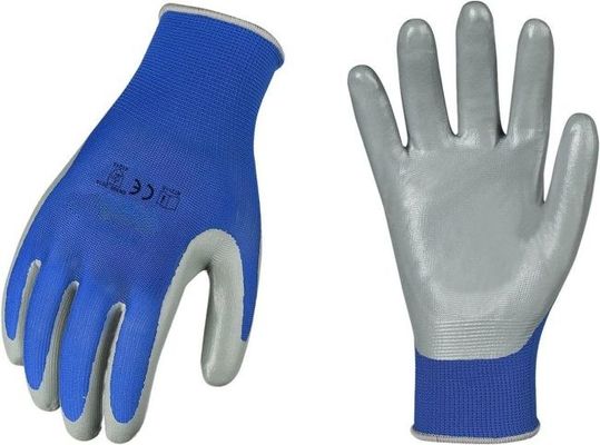 comprare Guanti antiscivolo riutilizzabili XL XXL per la sicurezza del lavoro con presa palmare rivestita con nitrile fabbricazione online