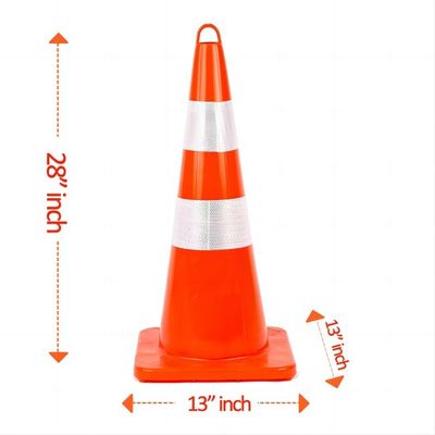 comprare I collari riflettenti i coni di sicurezza stradale per discipline del traffico 350 x 350mm 1.8KG fabbricazione online