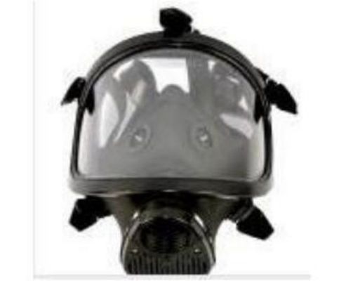 comprare Maschera respiratoria a pieno facciale resistente al fuoco con protezione in silicone antiappannamento e riutilizzabile fabbricazione online