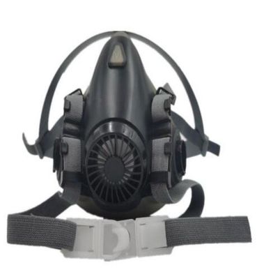 comprare Maschera durevole del respiratore del silicone della costruzione dei respiratori della semimaschera della baionetta del commestibile fabbricazione online