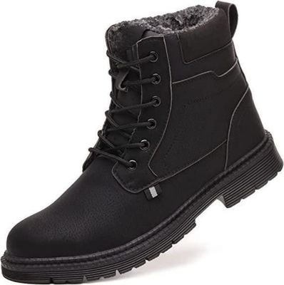 comprare La sicurezza resistente fredda della prova nera di puntura EU38 inizializza l'acciaio Toe Winter Boots degli uomini fabbricazione online