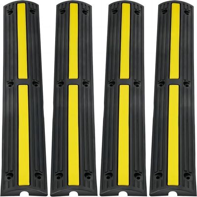 comprare gobba di gomma di velocità 6600Lbs di 38in 4 pacchetti di 1 gobba di gomma 3ton della strada di Manica fabbricazione online