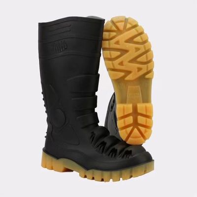 comprare UK2 - una sicurezza sul lavoro Gumboots di 13 PVC con Toe Cap Metatarsal Protection d'acciaio fabbricazione online