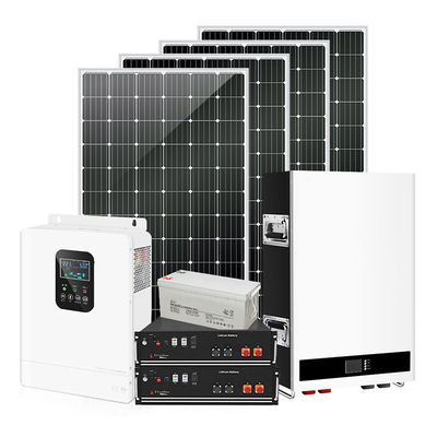 Acquistare Kit solare completo con batterie al litio 1000W-7200W per alimentazione autonoma fabbricazione online