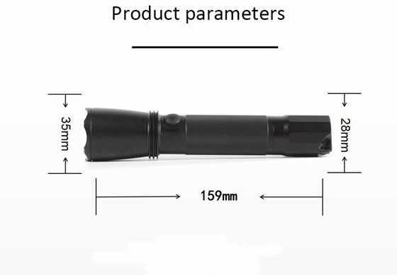Un buon prezzo. FT3W Strong Light Explosion Proof Torch con nero 157*35mm industriale in linea