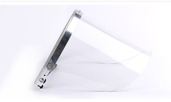 comprare Protezione facciale trasparente con copertura completa del viso e resistenza alle alte temperature per uso medico e di laboratorio fabbricazione online