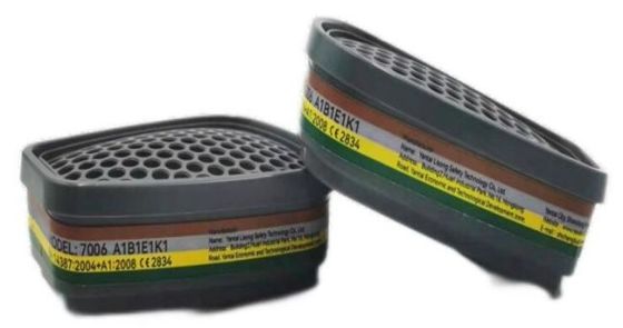 Un buon prezzo. Filtro per cartucce di gas a carbone attivo certificato CE con collegamento a baionetta per accessori per respiratori in linea