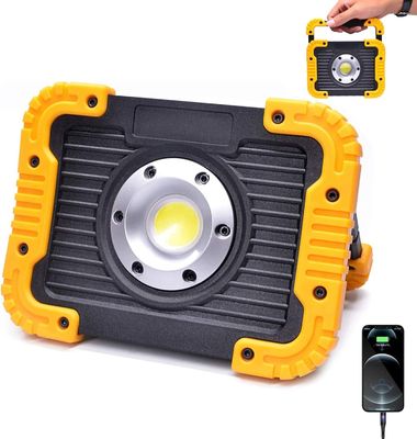 Un buon prezzo. Ricaricabile 1500 lumens impermeabile IP44 Portatile luce di lavoro a LED per uso interno ed esterno in linea
