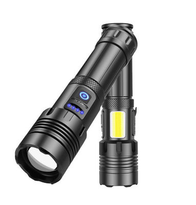 Un buon prezzo. 1500 lumens lampada a torcia a LED con fuoco regolabile e IPX4 impermeabile per campeggio e uso di emergenza in linea
